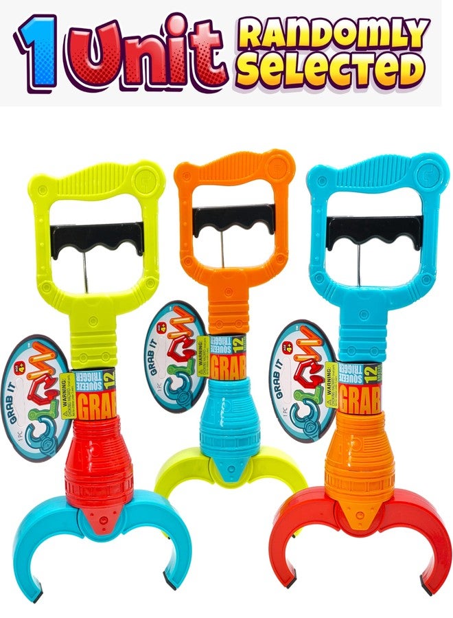 JA-RU Grab It 12 Inch Claw Grabber Toy (1 Grabber Toy). Plastic Robot Claw Grabbing Toys for Kids. Hand Eye Coordination Learning Toy. Toy Pickup Interactive Playtime Tool. Party Favor. 5617-1 - Image 2